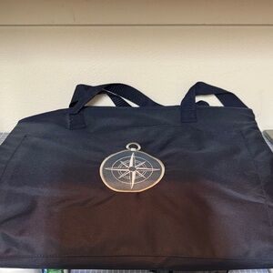 Nautical Navy Beach Tote